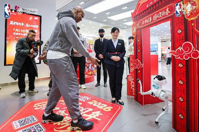 中国移动咪咕携手NBA传奇球星马布里，深度宠了一把湖南球迷